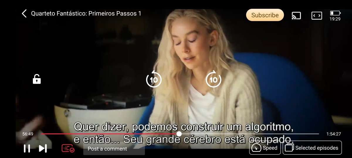 Como ativar legendas no PPCine 3